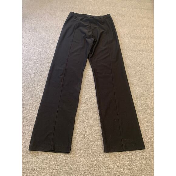 Vintage Nike Women Small Petite Black Straight Leg Pants Made in Taiwan 90's Y2K - Picture 2 of 14